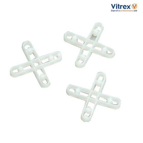Vitrex Floor Tile Spacers 5mm Pack of 100 - 102050
