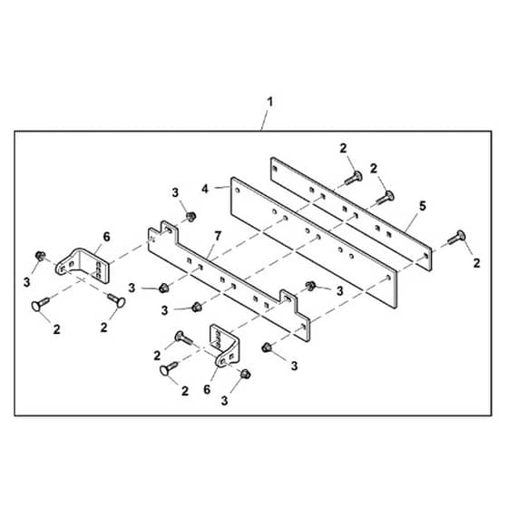 John Deere W36R - PC13629 - Striping Kit - ST941420