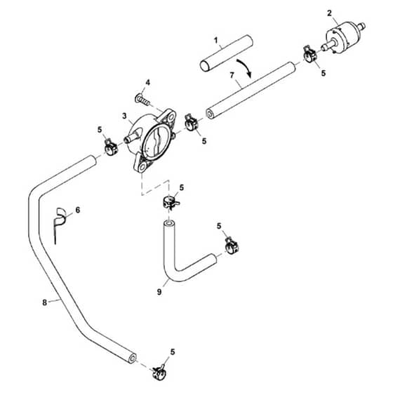 John Deere W36R - PC13629 - Fuel Pump - ST941880