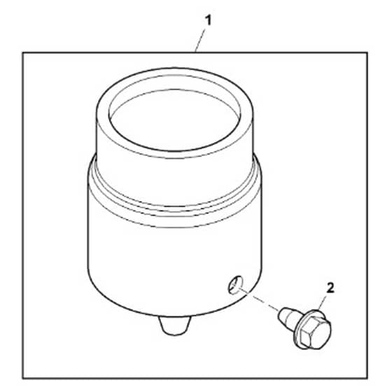 John Deere W36R - PC13629 - Spark Arrestor - ST942311