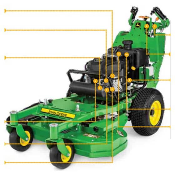 John Deere W61R W61R - Quick Reference Guide