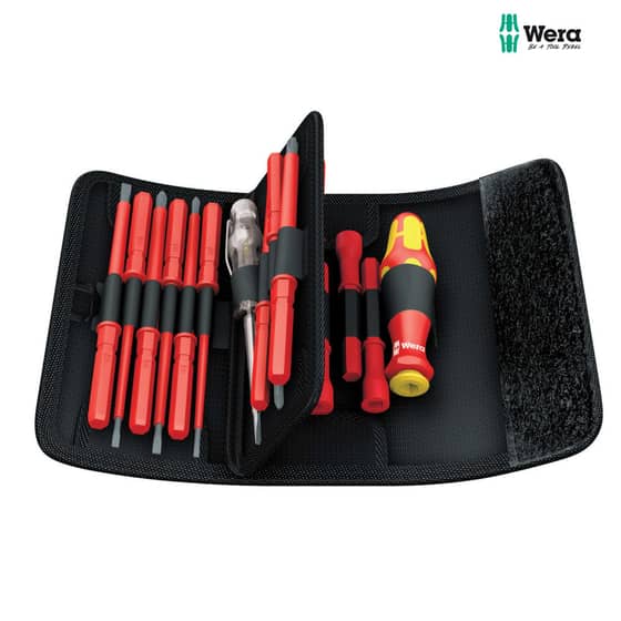 Wera Kraftform VDE Kompakt Interchangeable Screwdriver Set of 18 - 5003471001