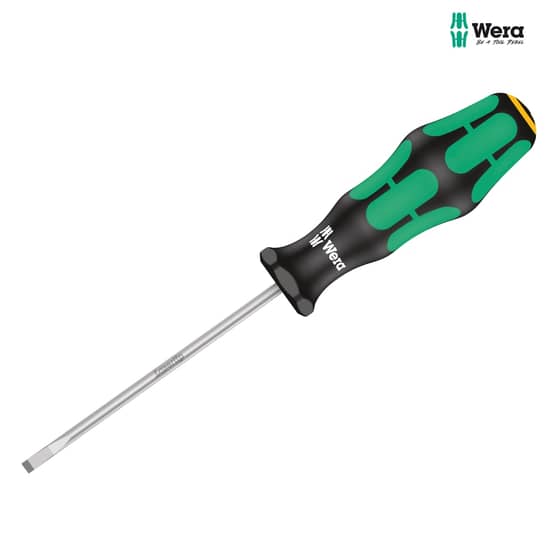 Wera Kraftform 335 Screwdriver Parallel Slotted Tip 3.0mm x 80mm - 5110001001