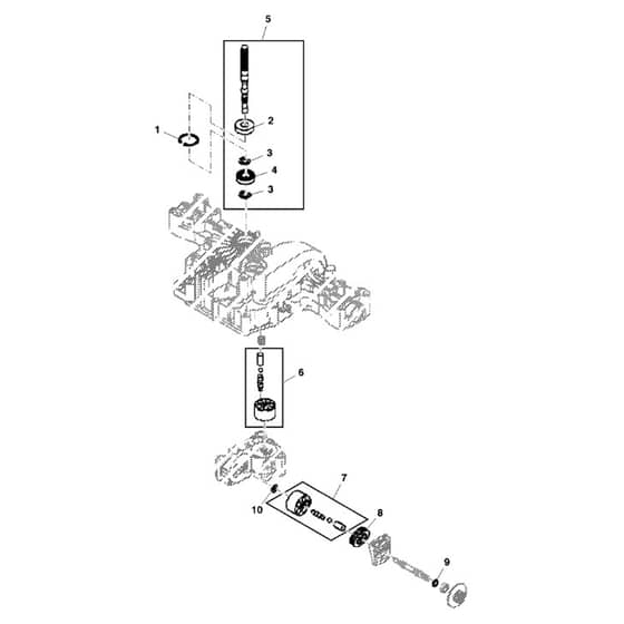 John Deere X116R - PC13346 - Motor - ST937988