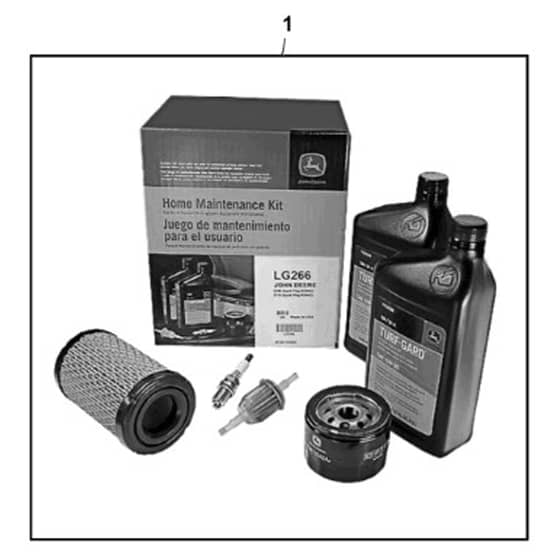 John Deere X117R - PC16000 - Home Maintenance - ST1016058