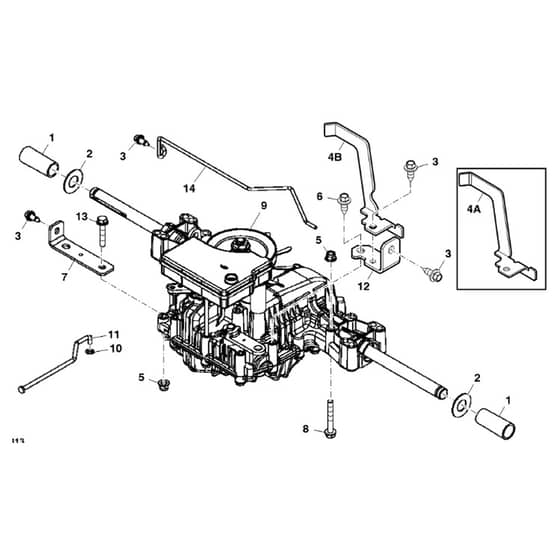 John Deere X135R - PC11760 - Transmission - ST728446