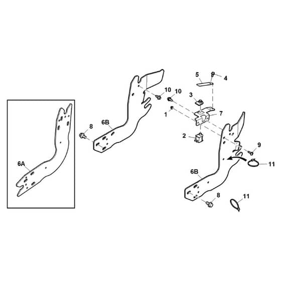 John Deere X135R - PC11760 - Switches (100001 - ) - ST800975