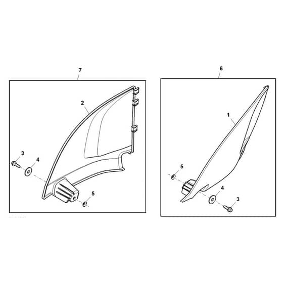 John Deere X145 - PC10450 - Panels - ST247187