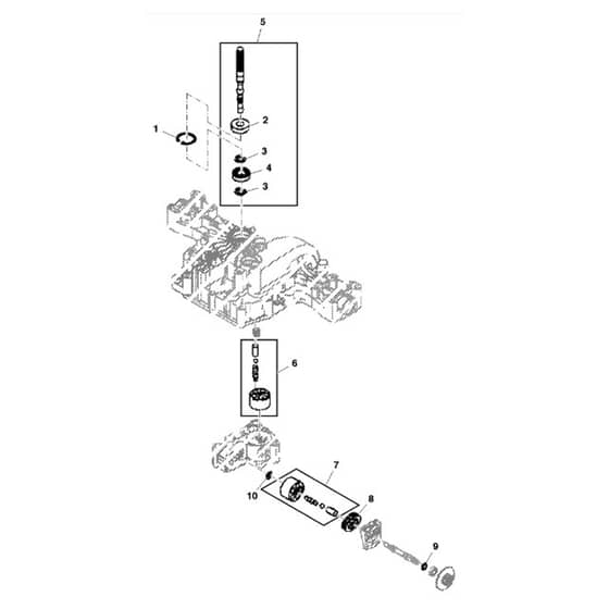 John Deere X155R - PC10452 - Motor - ST247295