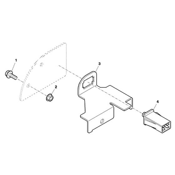 John Deere X155R - PC10452 - Engine Stop ( - 020000) - ST269104