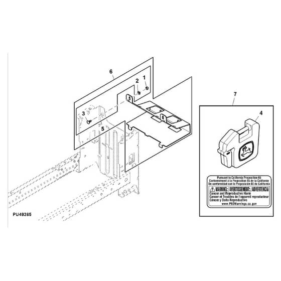 John Deere X166 - PC13345 - Weight Kit - ST949580