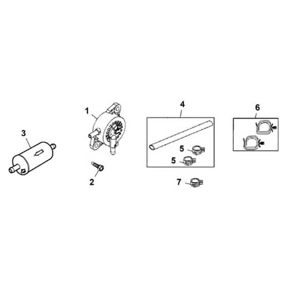 John Deere X167R - PC16002 - Fuel Pump - ST1009938