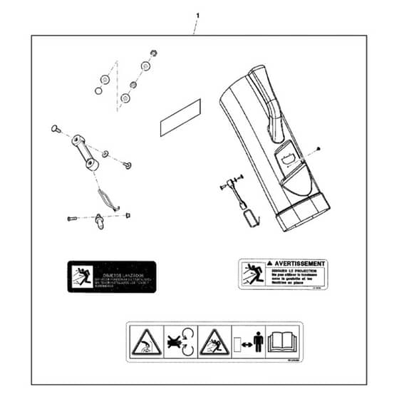John Deere X304 - PC9520 - Attachment - ST765516