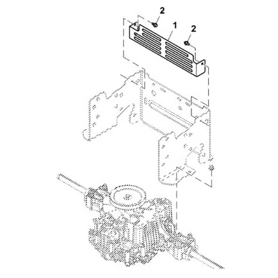 John Deere X350 - PC12707 - Shield - ST842988