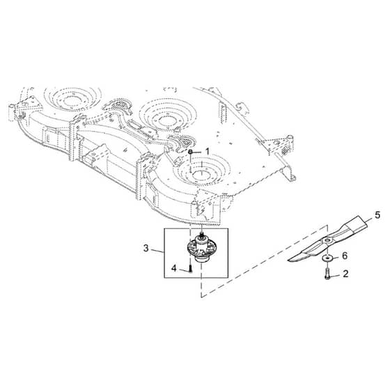 John Deere X380 - PC12711 - Spindle Housings - ST842489