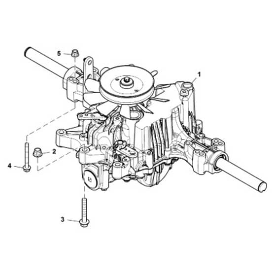 John Deere X390 - PC12713 - Transmission - ST852131