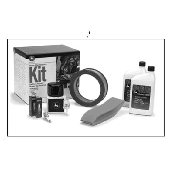 John Deere X390 - PC12713 - Home Maintenance (010001 - ) - ST853554