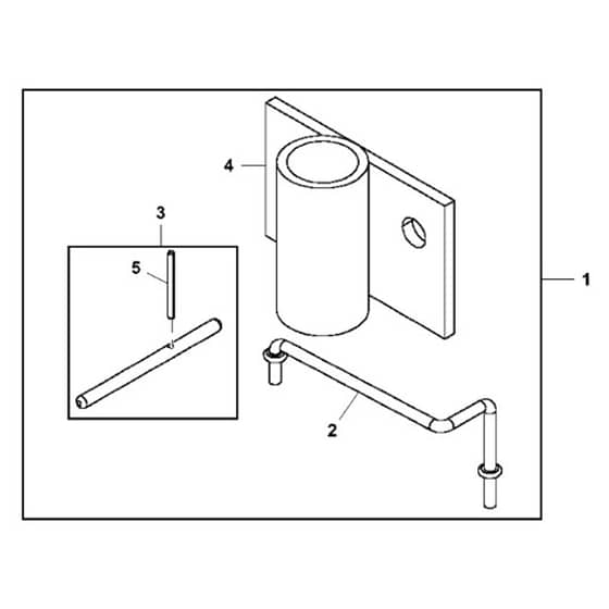 John Deere X534 - PC9526 - Adapter 48C - ST541665