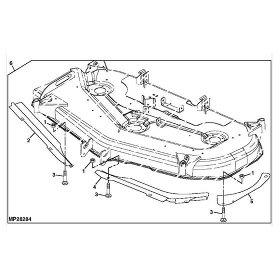 John Deere X540 - PC9527 - Leaf Mulcher - ST541647