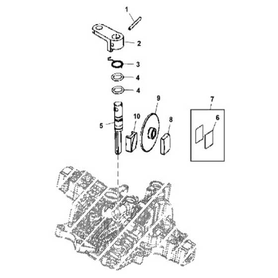 John Deere X570 - PC12715 - Brake - ST936851