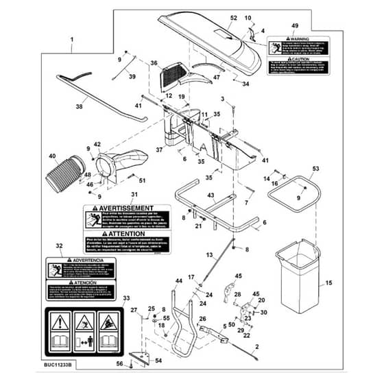 John Deere X580 - PC12716 - Material Collection - ST964957
