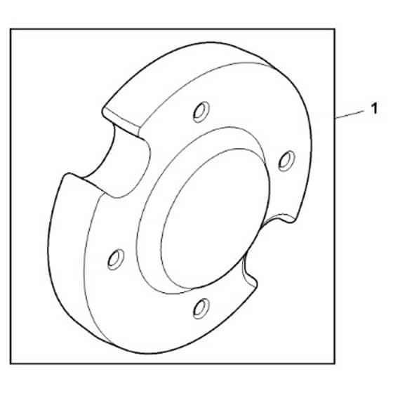 John Deere X584 - PC12717 - Weight Kit - ST916423