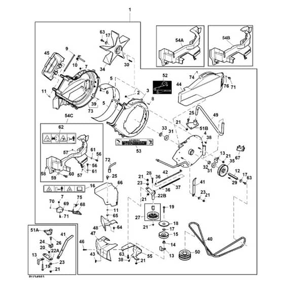 John Deere X584 - PC12717 - Powerflow (2/2) - ST959219
