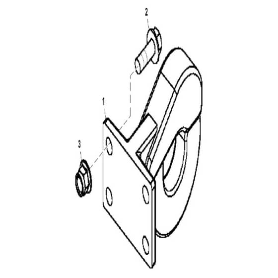John Deere X730 - PC11844 - Hook - ST906467