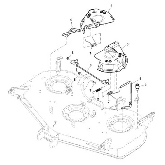 John Deere X730 - PC11844 - Spindle Housing - ST912146