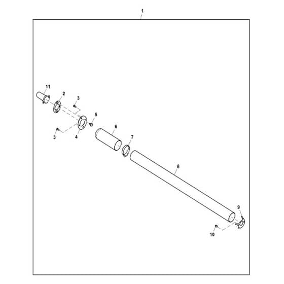 John Deere X738 - PC11846 - Front Pto - ST906918