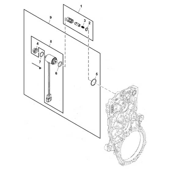 John Deere X739 - PC11847 - Pto Solenoid - ST1040066