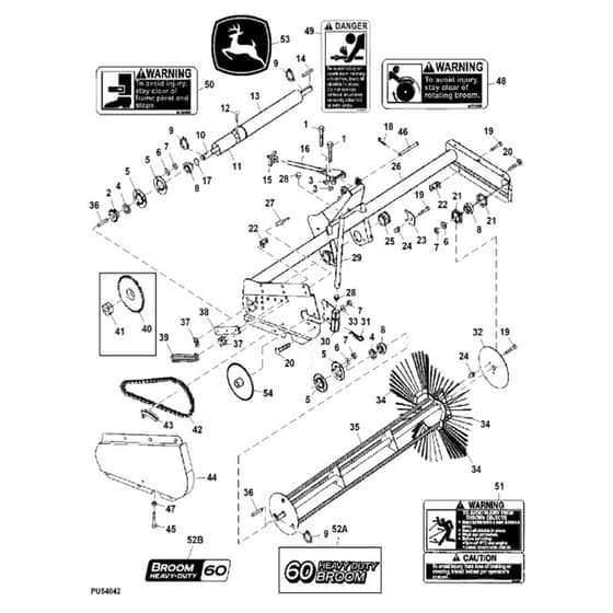 John Deere X739 - PC11847 - Brush - ST931435