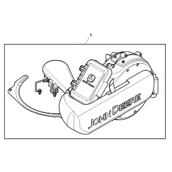 John Deere X748 - PC9511 - Attachment - ST746997
