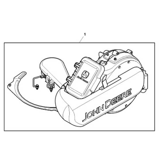 John Deere X748 - PC9511 - Attachment - ST747001