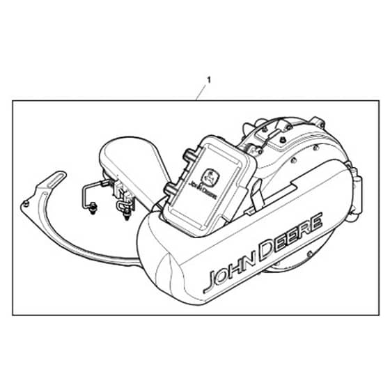 John Deere X749 - PC9703 - Attachment - ST747001