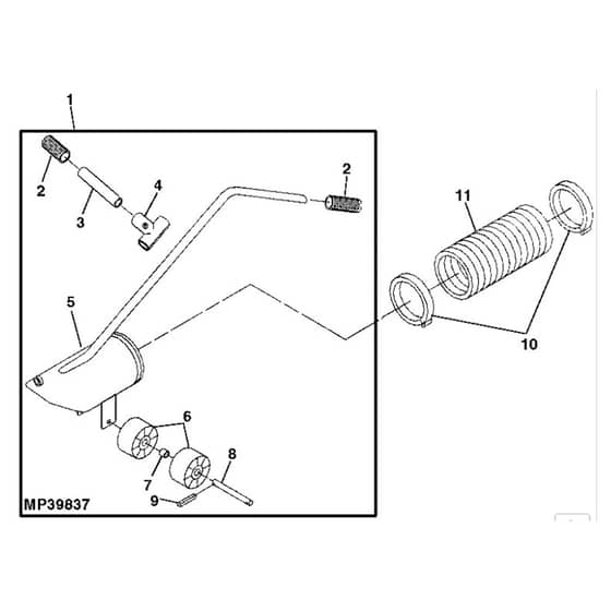 John Deere X750 - PC11848 - Manual Suction - ST551478