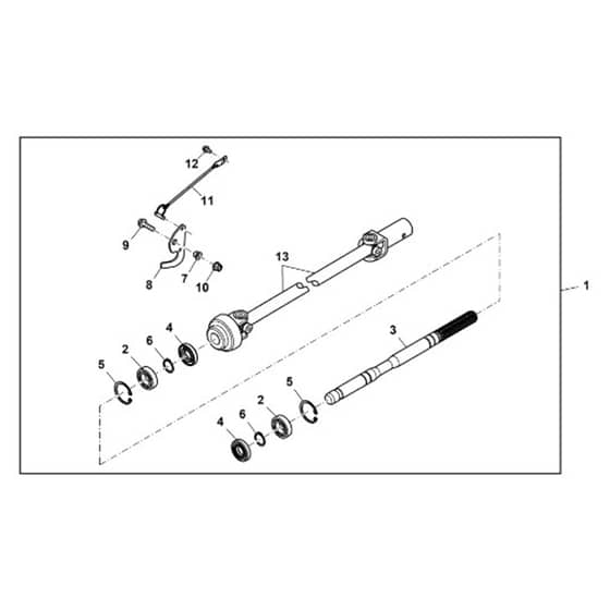 John Deere X750 - PC11848 - Front Pto - ST754822