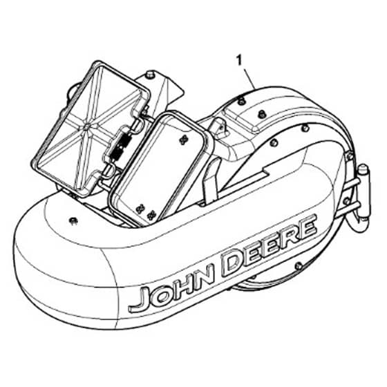 John Deere X750 - PC11848 - Attachment ( - 070000) - ST814296