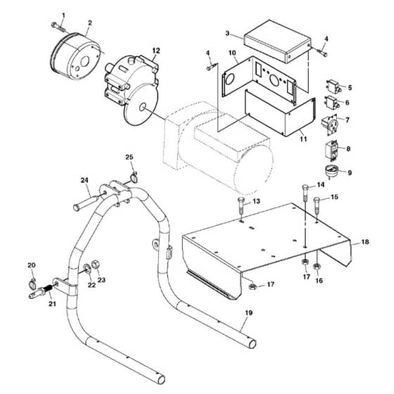 John Deere X750 - PC11848 - Generator - ST906826