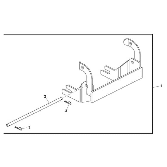 John Deere X754 - PC11849 - Rear Weight - ST603034