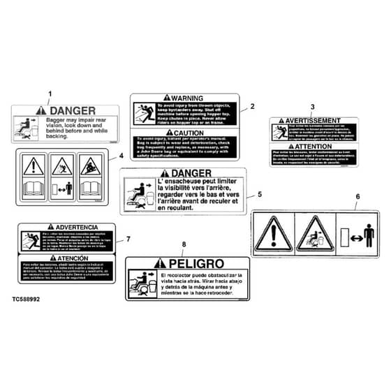 John Deere X754 - PC11849 - Material Collection - ST907691