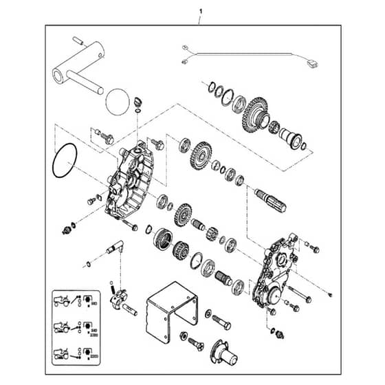 John Deere X758 - PC11850 - Attachment - ST748464
