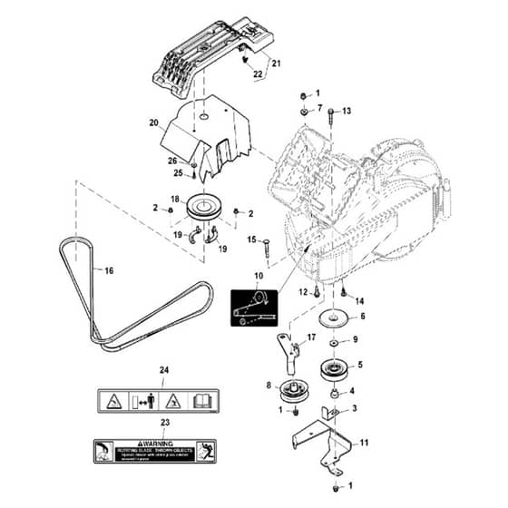 John Deere X758 - PC11850 - Attachment (3/3) (070001 - ) - ST943942