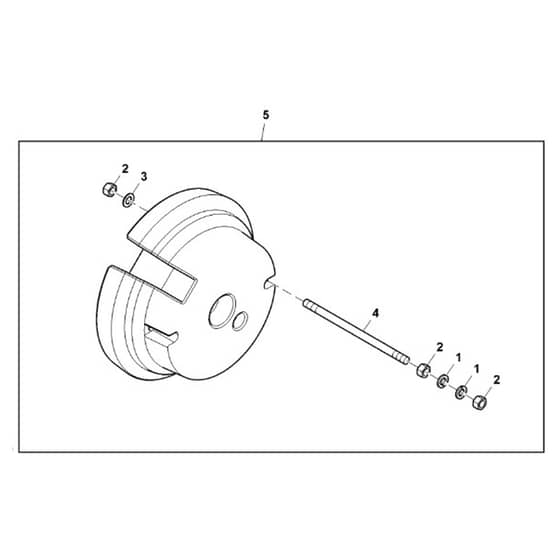 John Deere X940 - PC13377 - Wheel Weights - ST927595