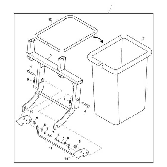 John Deere X940 - PC13377 - Material Collection (2/2) - ST947485