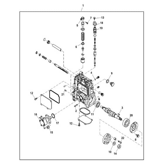John Deere X949 - PC13379 - Fuel Injection (1/2) - ST905692