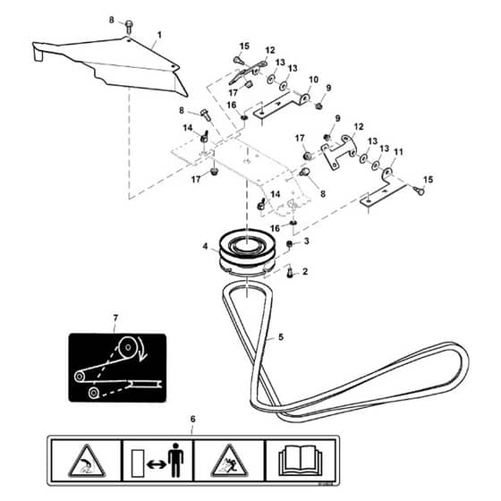John Deere X949 - PC13379 - Jacksheave ( - 070000) - ST928641