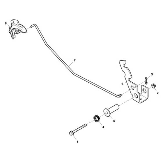 John Deere X950R - PC11965 - Parking Brake - ST762199
