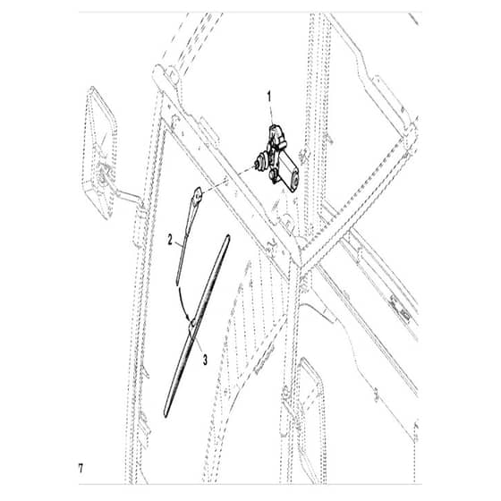 John Deere X950R - PC11965 - Windshield Wiper - ST790575