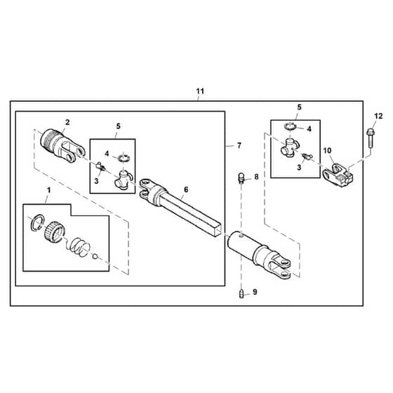 John Deere X950R - PC11965 - Universal Drive - ST796434